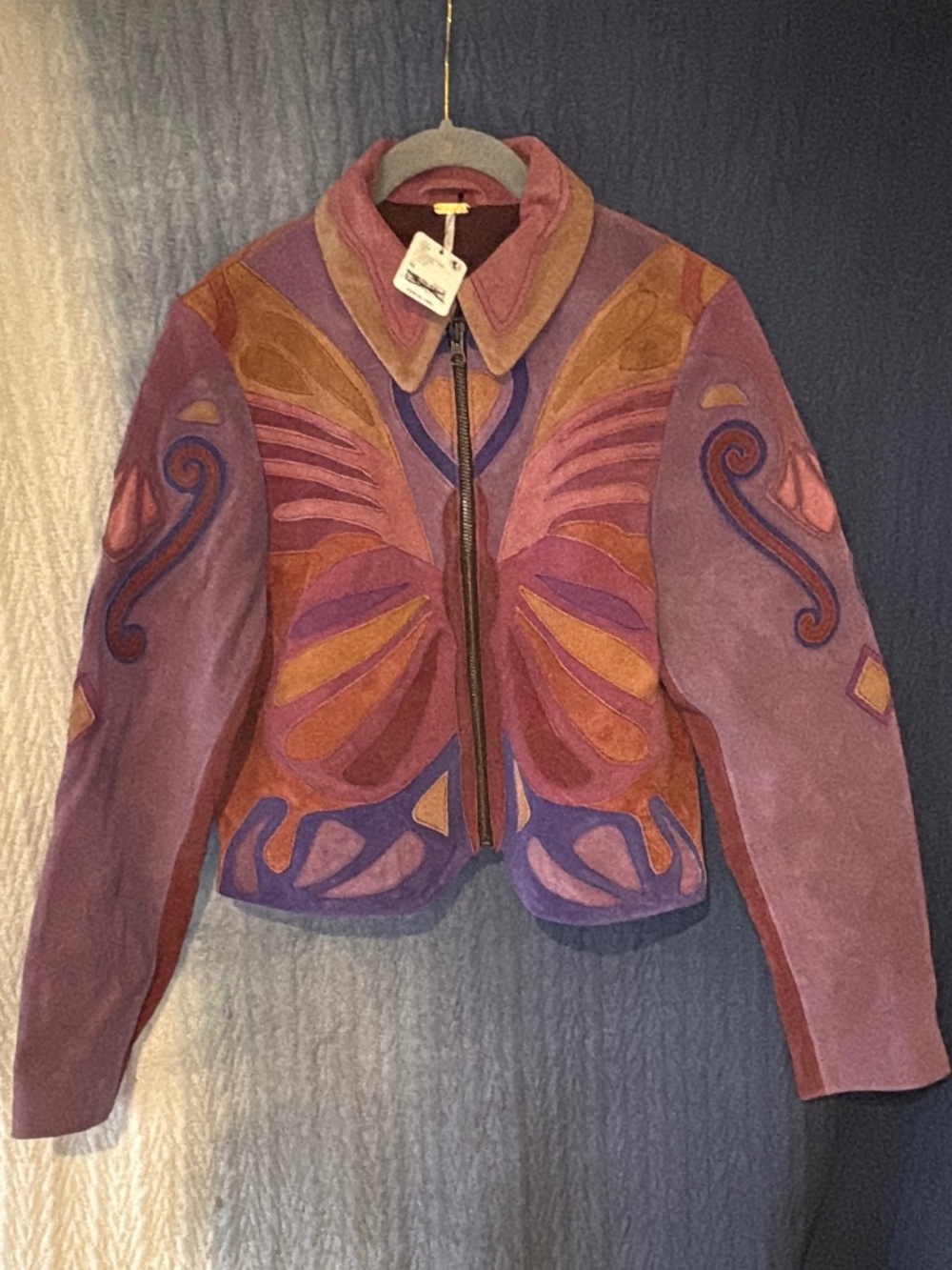Free People Stars Are Psychedelic Jacket - Picture 2 of 7